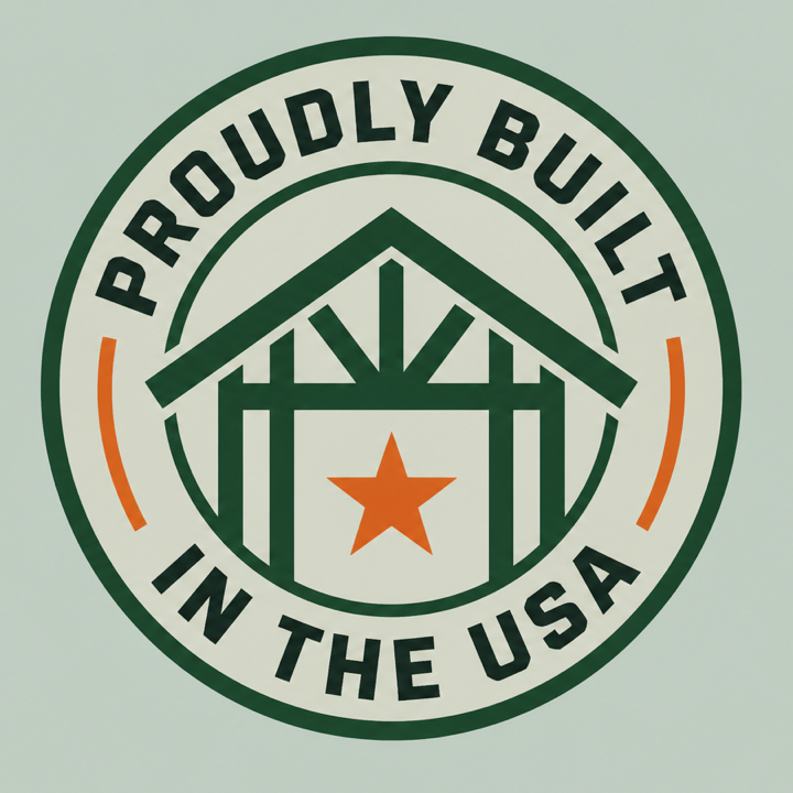 Proudly built in the USA